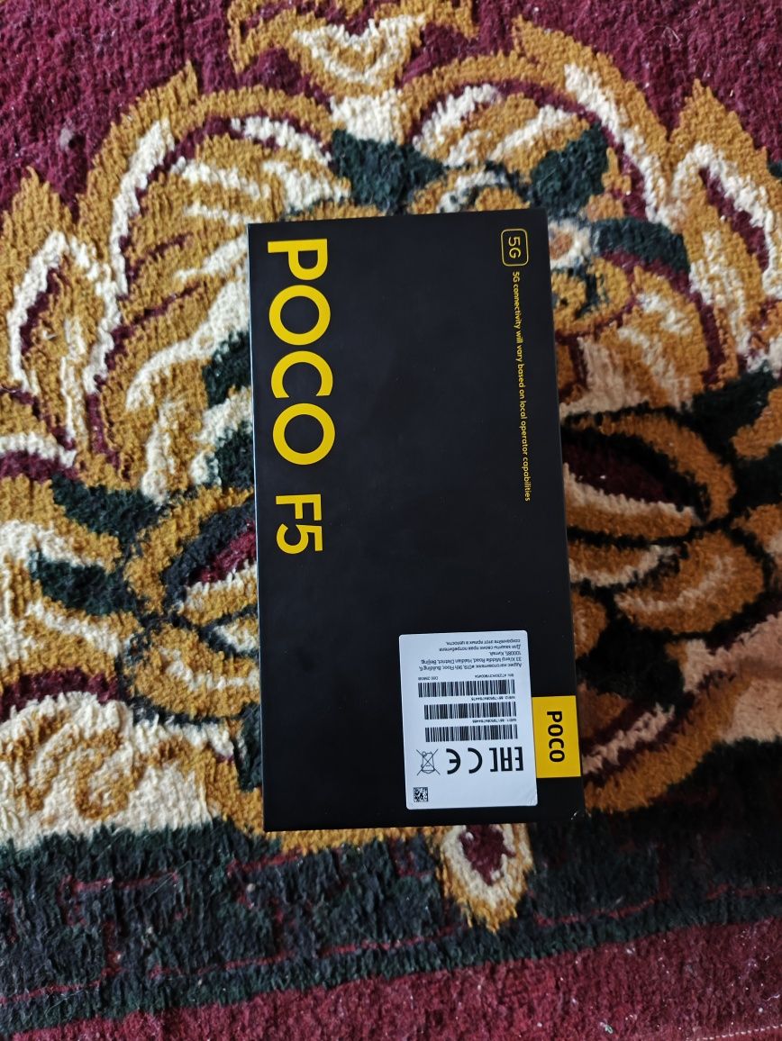 Poco F5 12.256 holat judayam ajoyib aybi yoʻq idial holatda narxi 200$