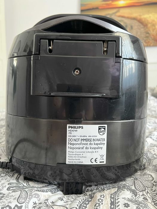 Multicooker PHILIPS MyRecipe HD4749/70, 5l, 980W, 22 programe, negru