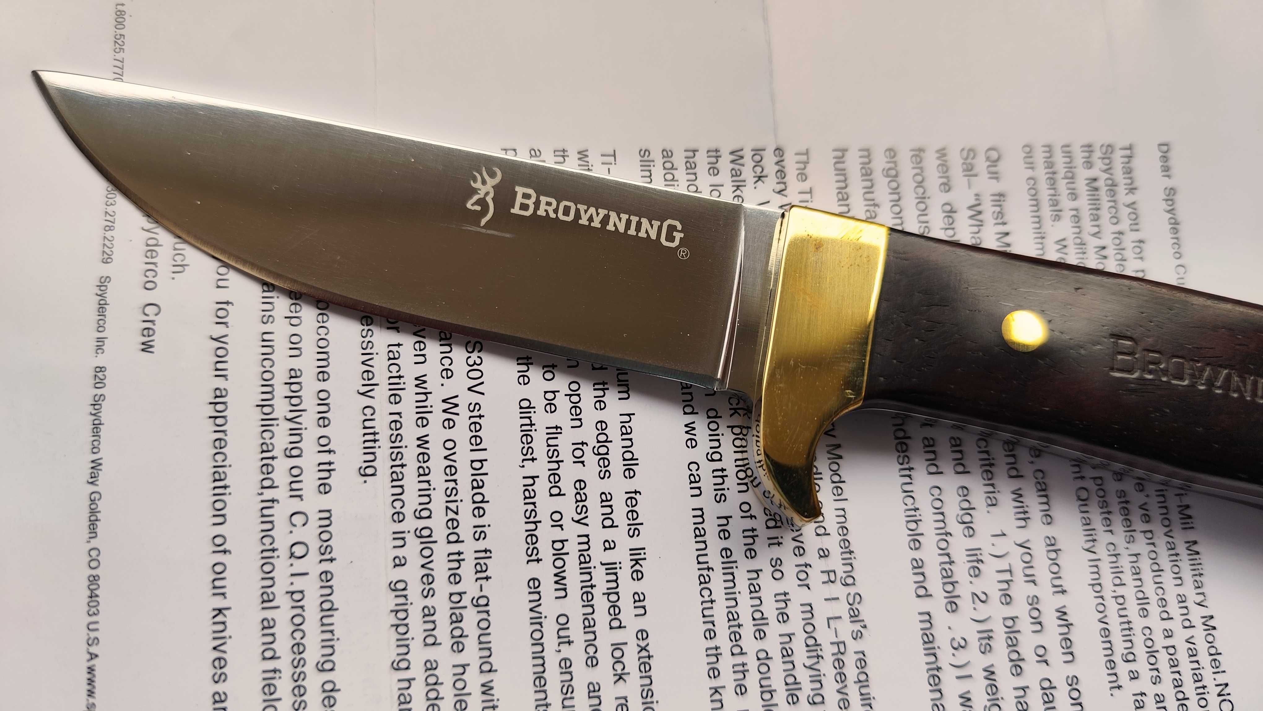 Ловен нож Browning / 20 см /