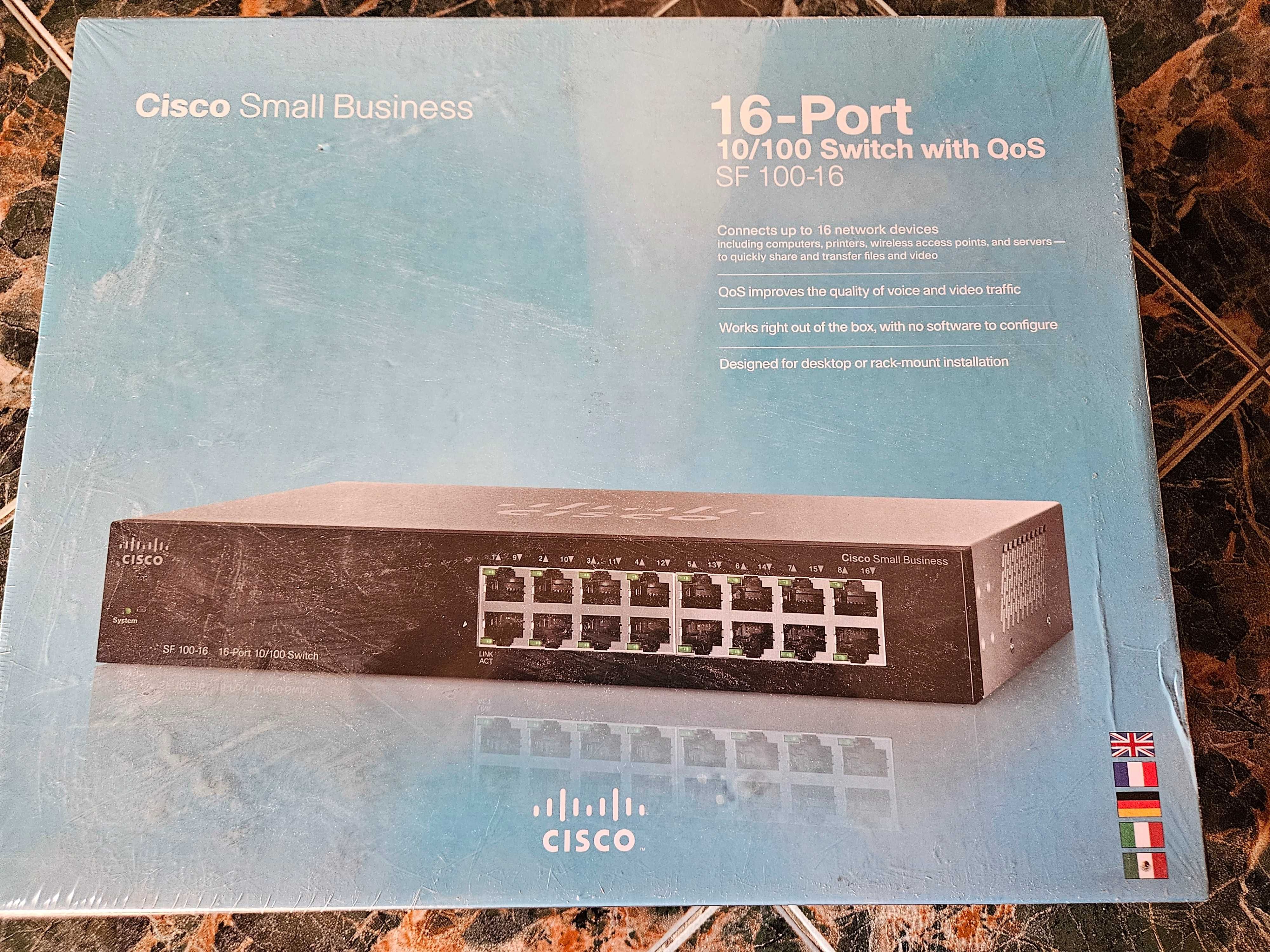 Switch 16-port SF 100-16 (Суич 16 порта)