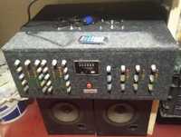 Statie cu mixer incorporat - 4x250W RMS + accesorii si boxe JBL