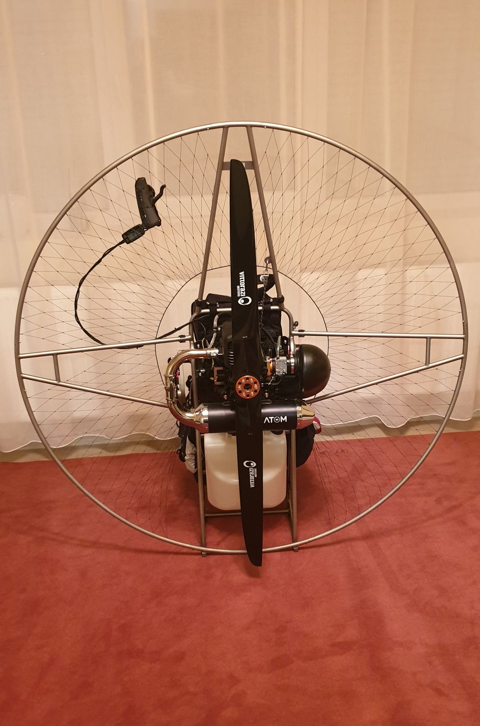 Paramotor ca nou P2F RS Titan, Vittorazi ATOM 80