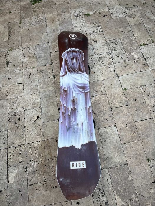 Placa snowboard RIDE HELIX 155cm+legaturi SALOMON PACT M