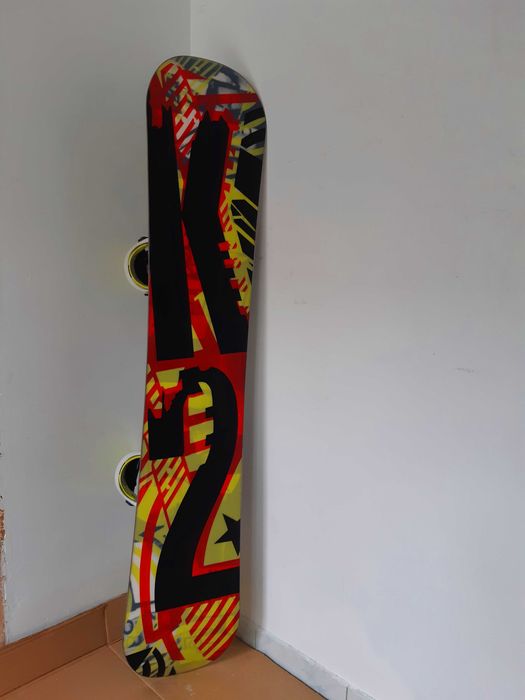 Placa snowboard 155 cm K2 Parkstar cu legături optional boots