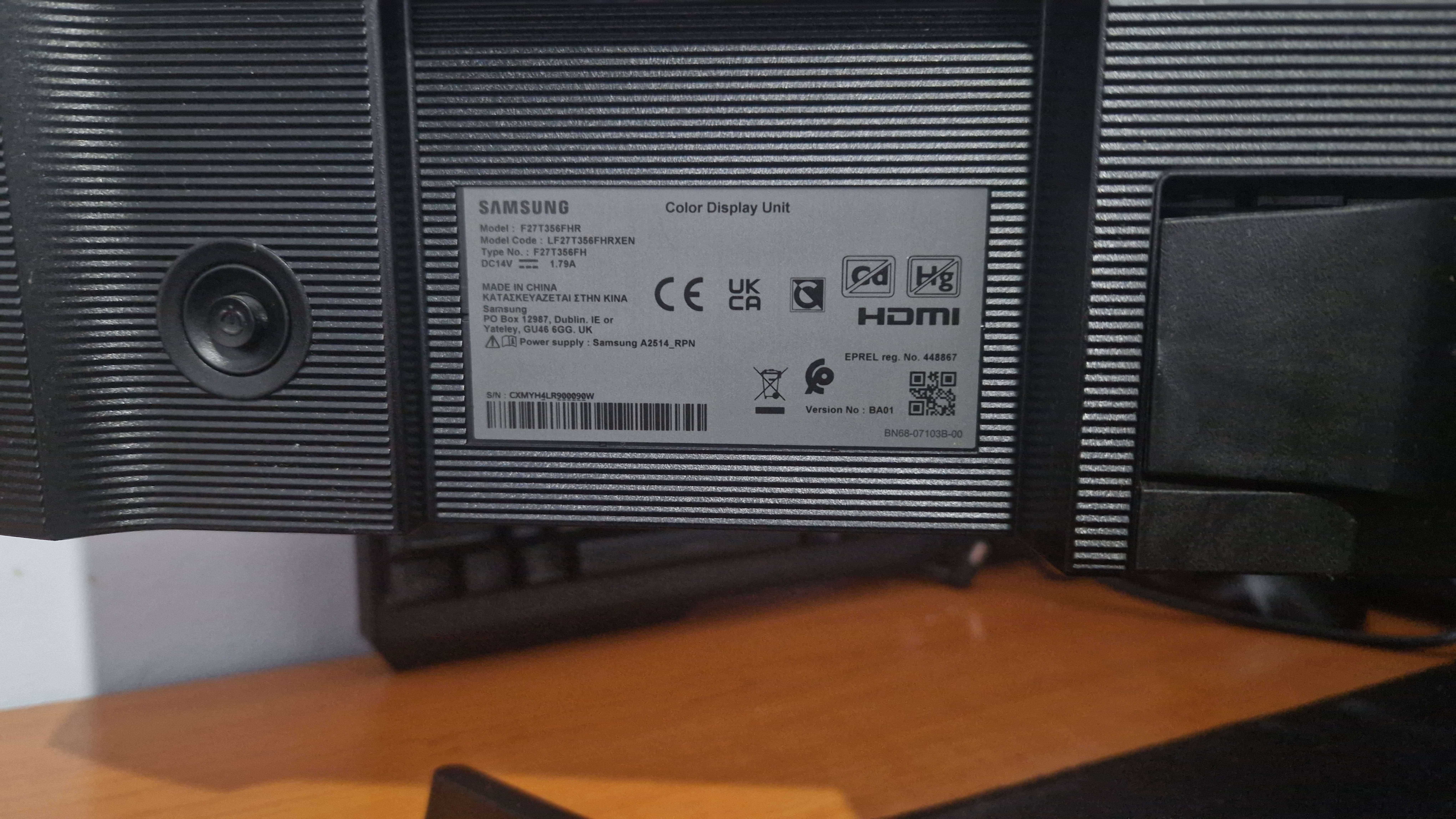 Monitor Samsung 27 inch 75hz