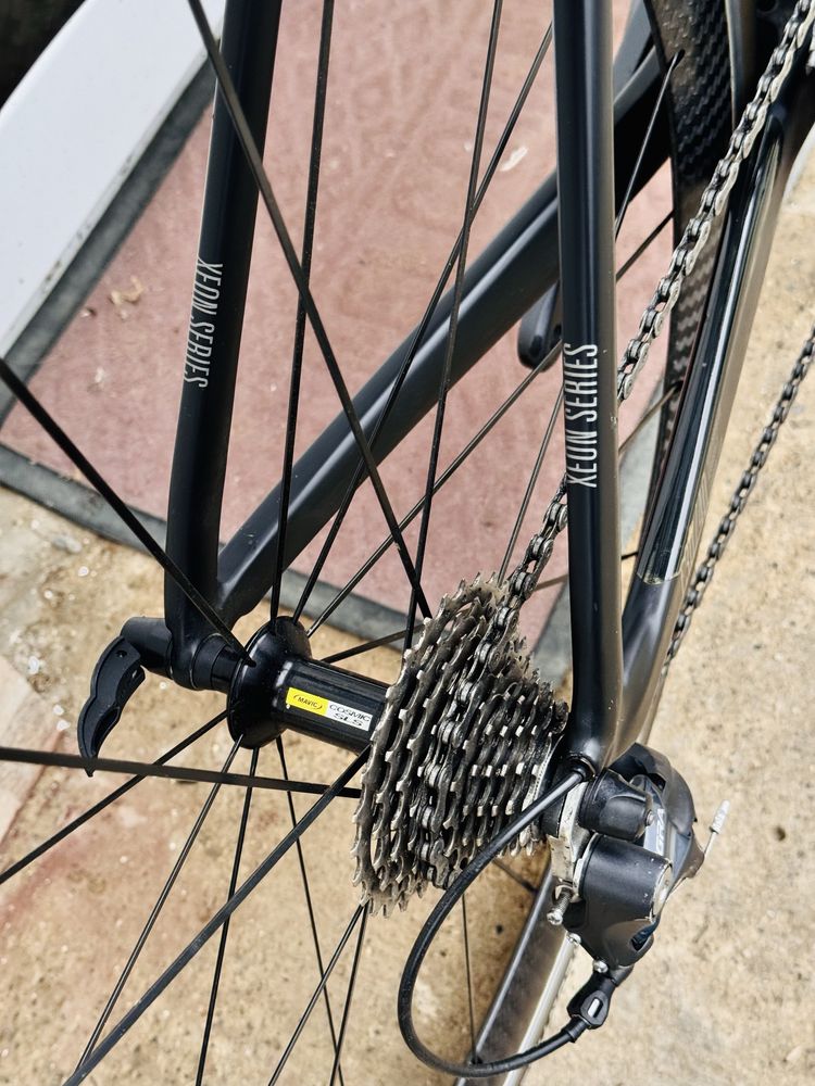 Cursieră CARBON ROSE XEON CW,jante carbon Mavic COSMIC SL,full ULTEGRA
