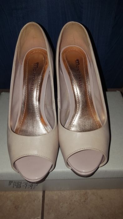 Pantofi piele roz pal