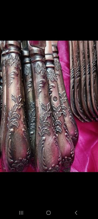 Vand set de tacamuri alpaca argintate