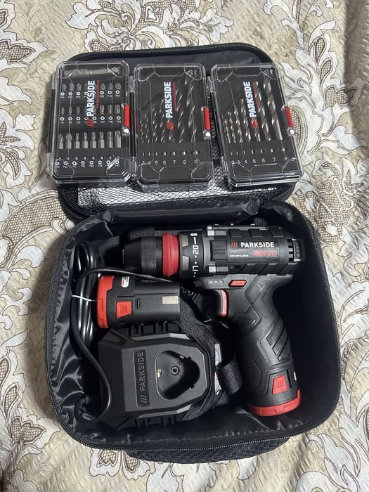 Bormasina parkside performance 12v set