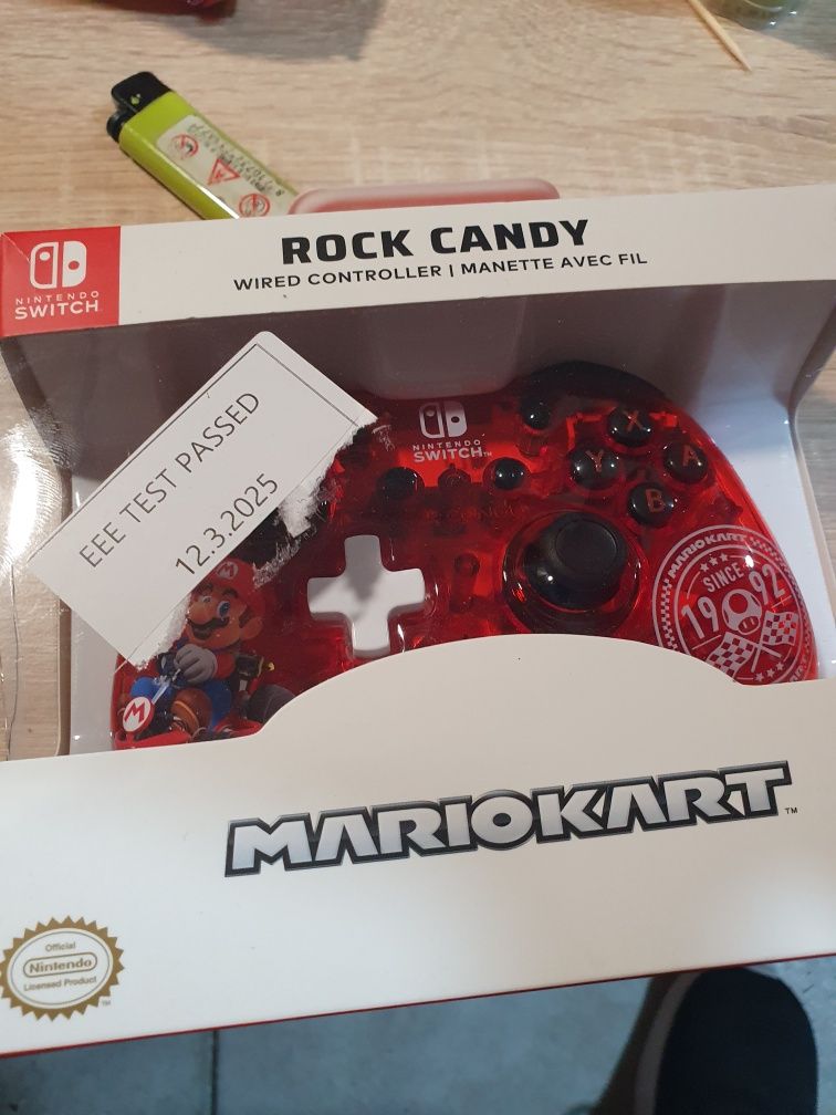 Контролер, ROCK CANDY, поликарбонат, за Nintendo Switch