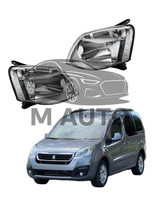 Фарове Пежо Партнер/Берлинго Partner/Berlingo с мотор (2003-2008г)