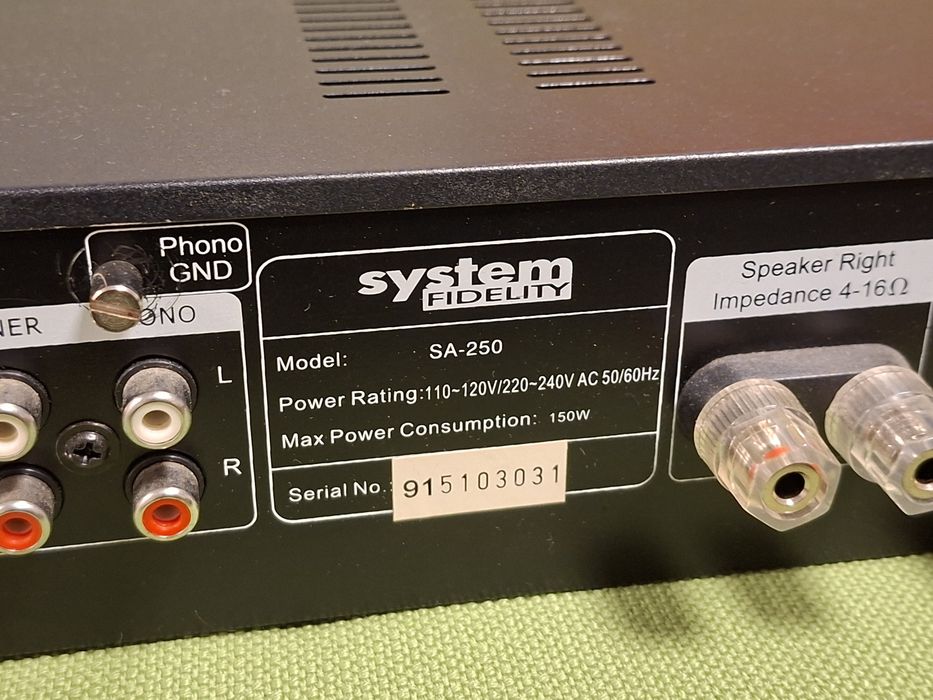 Amplificator Systems Fidelity SA 250
