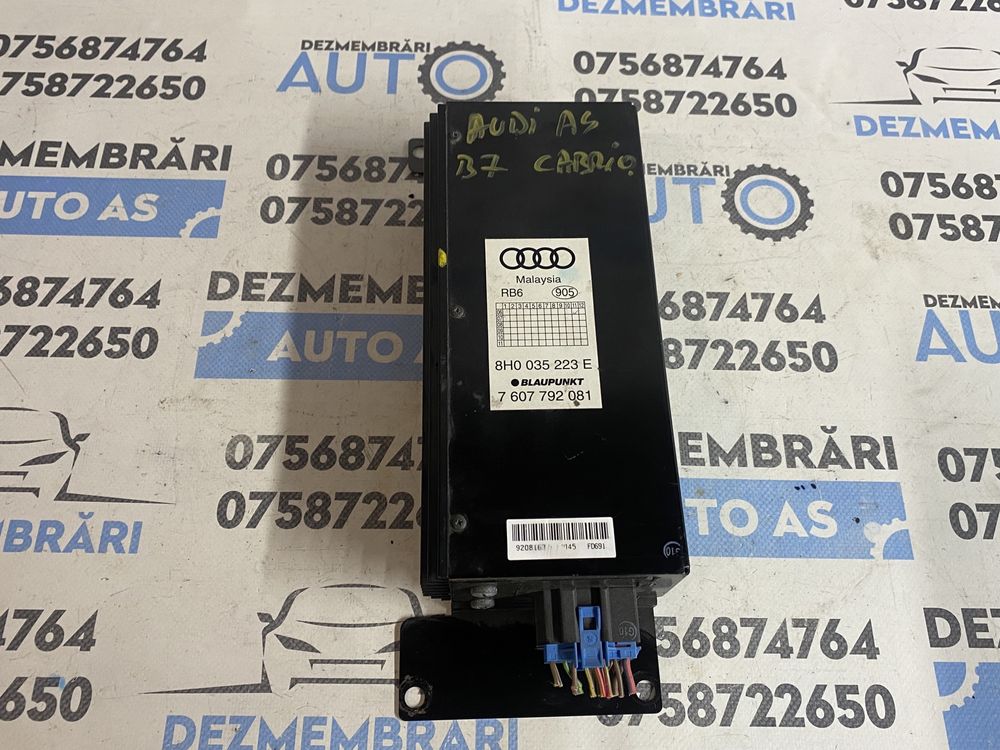 Statie audio audi a4 b6 b7 cabrio