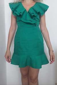 Rochie verde Poema