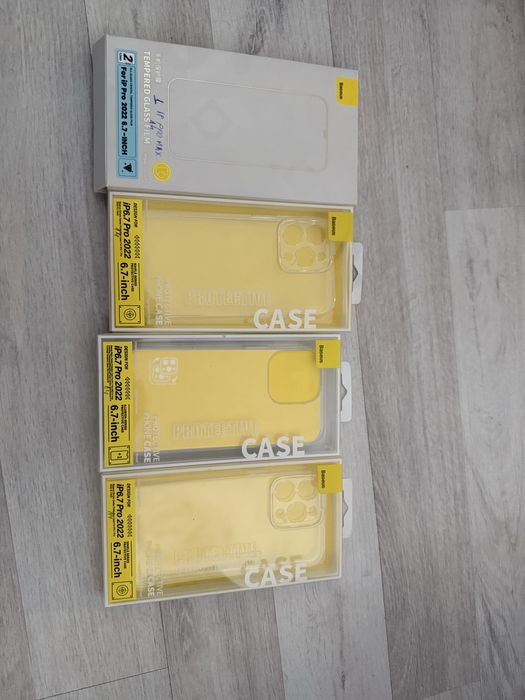 Vand folie de sticla si huse IPHONE 13, 14, 15 PRO MAX