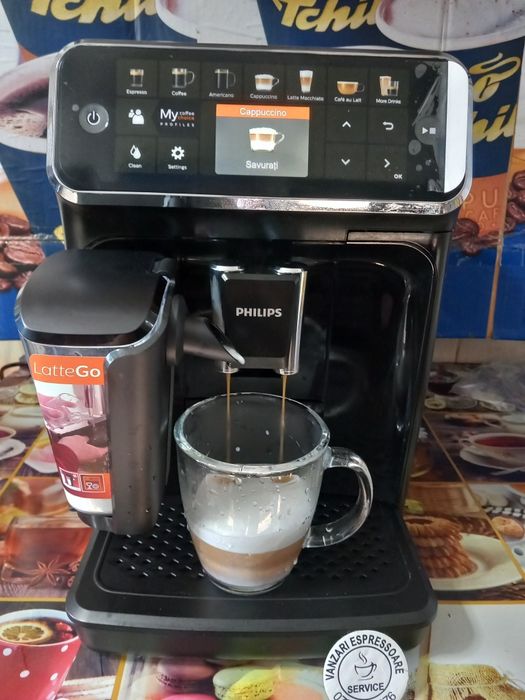 Expresor cafea Philips Latte Go 5400" 5500 Câteva cafele!