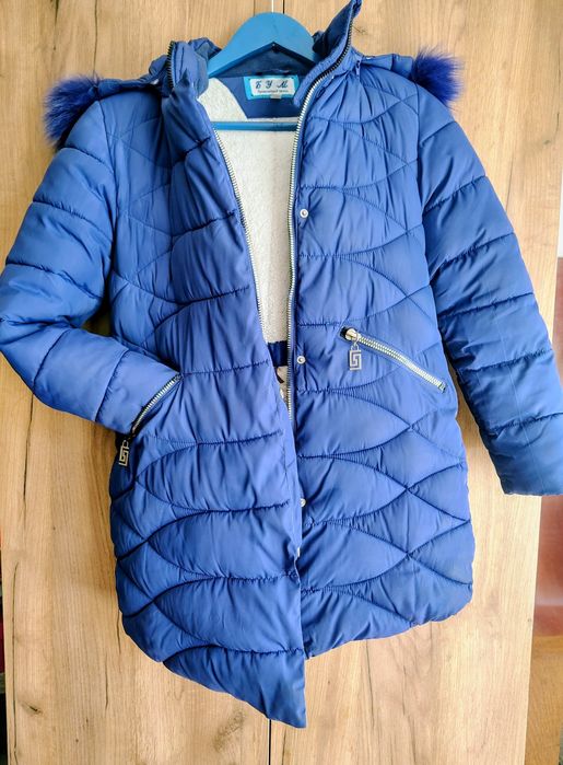 Зимно яке 152см с подвижна качулка