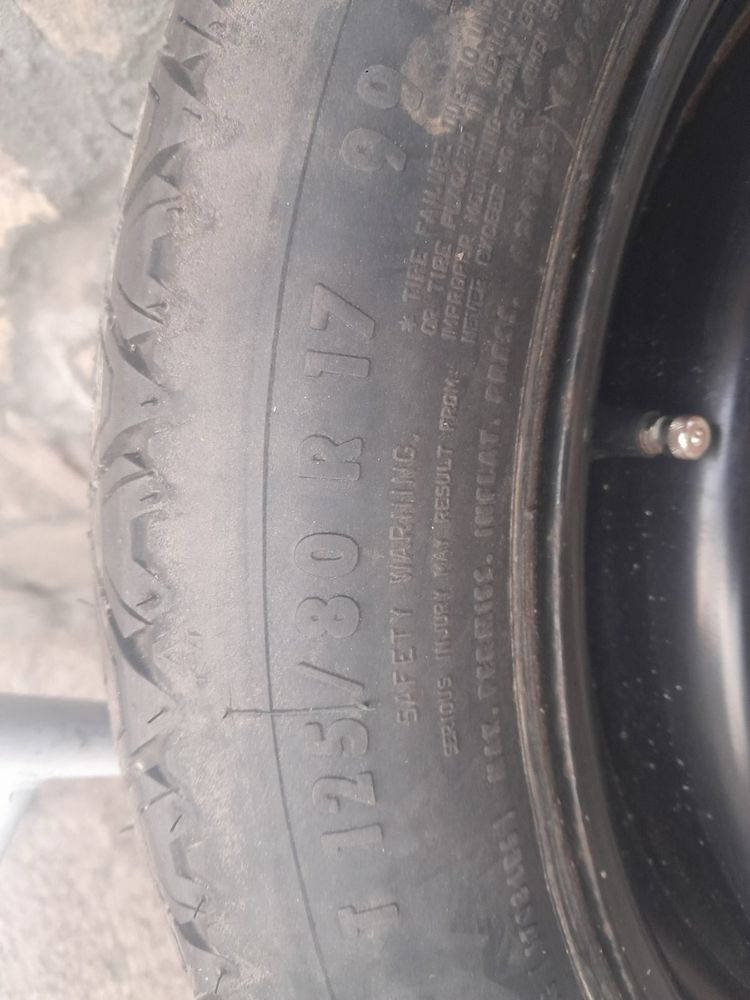 Резервна гума (патерица) 5x120 (BMW) R17