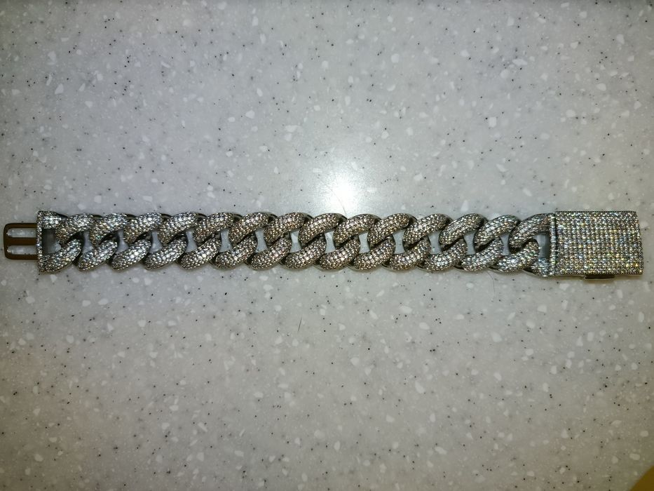 Bratara cuban diamante