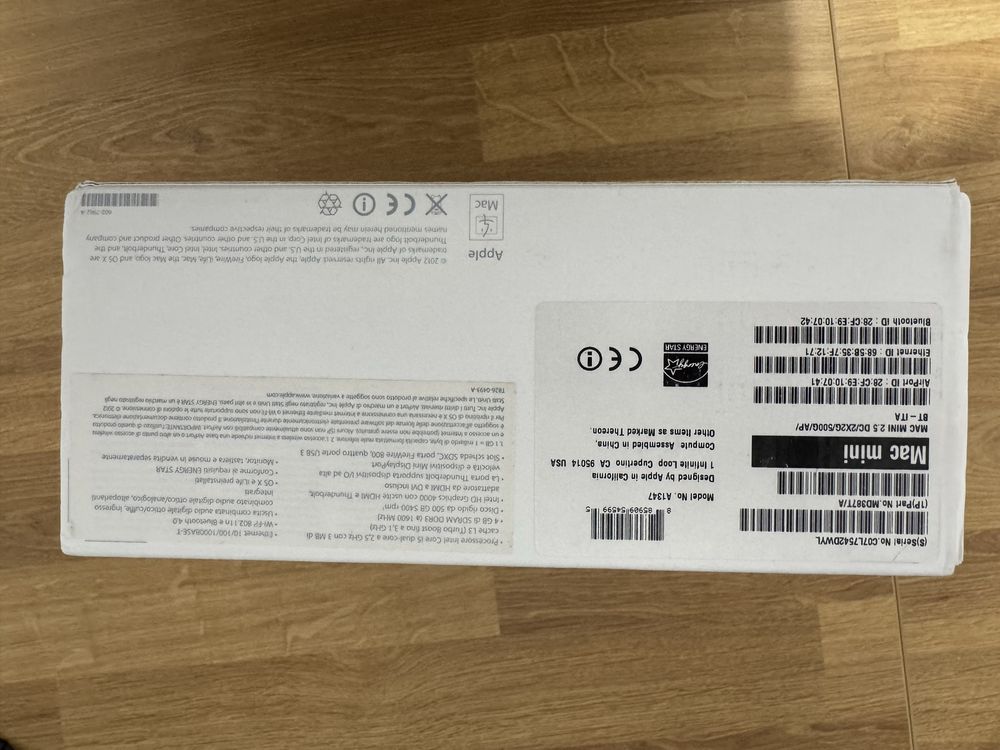 Mac Mini Late 2012