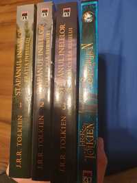 4 cărți Stăpânul Inelelor + Silmarillion