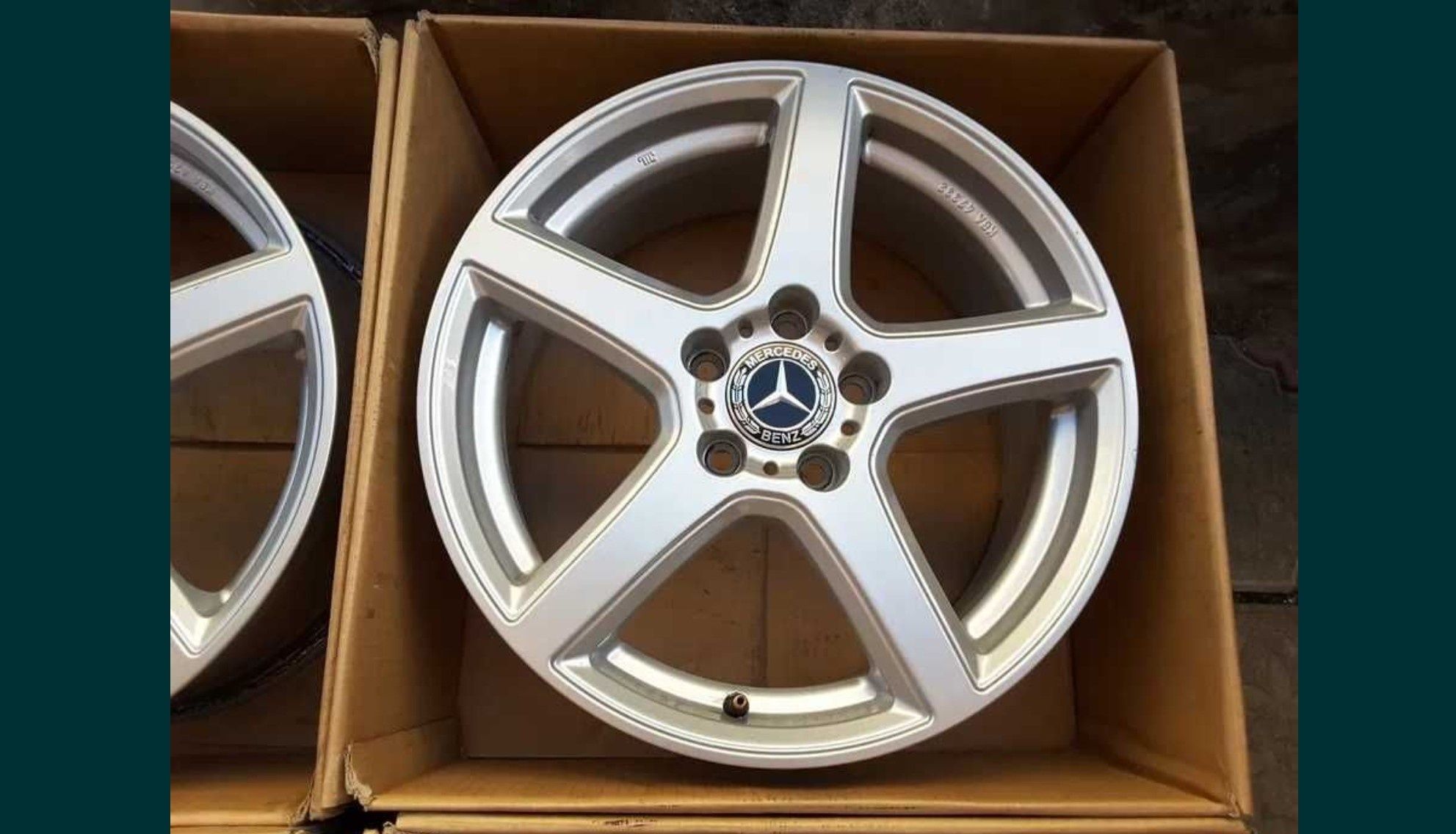 jante aliaj 17; 5x112; Mercedes C class, w204, w205,GLK,CLA, Vito w447