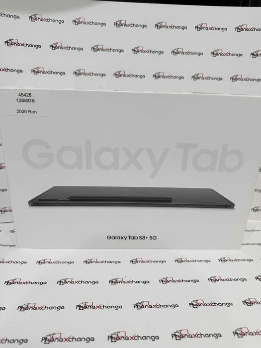 Samsung Tab S8+ 5G Graphite 128/8GB
