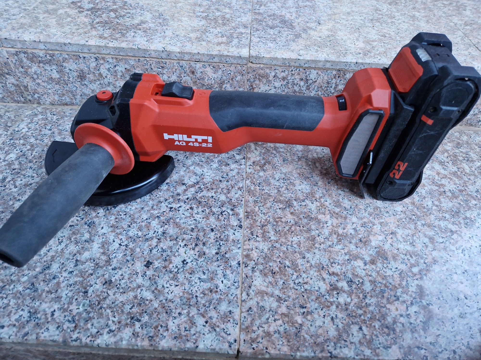 Hilti polizor pe acumulatori cu variator de turatie