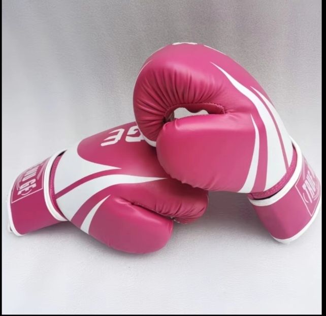 Перчатки розовые