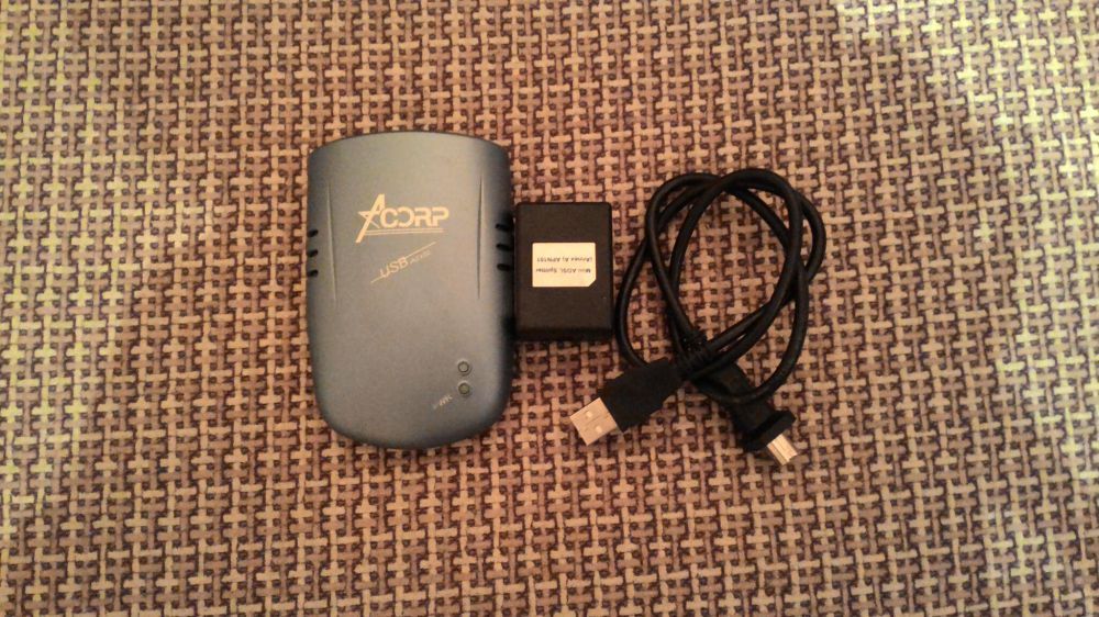 Модем Acorp AC1UA-P+ USB ADSL