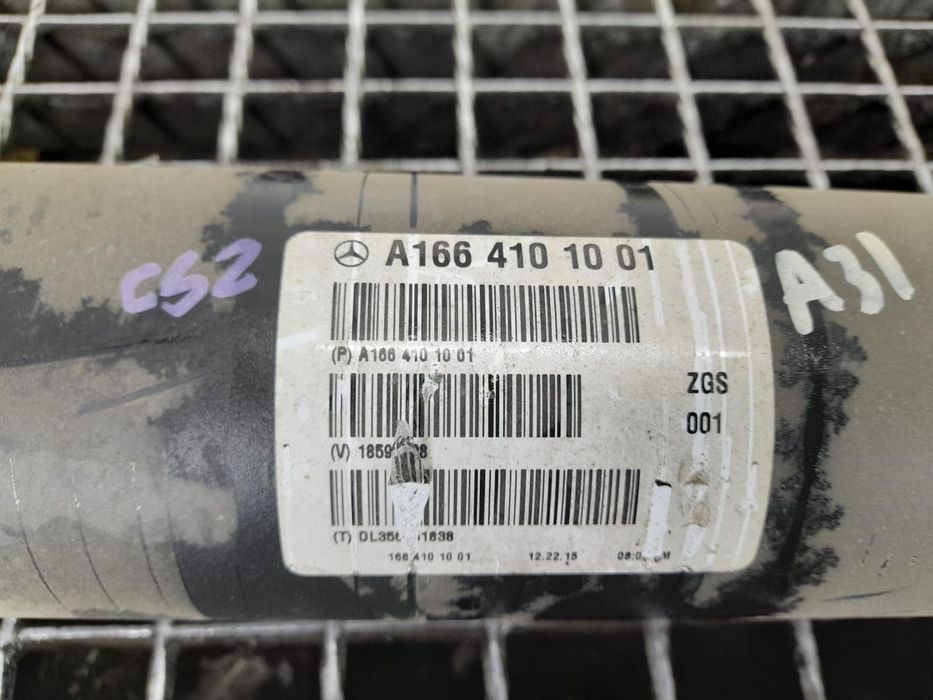 Cardan ax cardanic 2.2 cdi om651.960 A1664101001 Mercedes-Benz ML W16