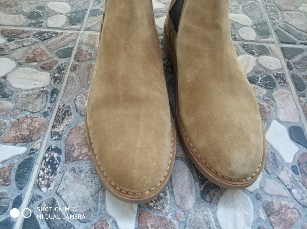 Ghete Piele Naturală Selected Home 41-42