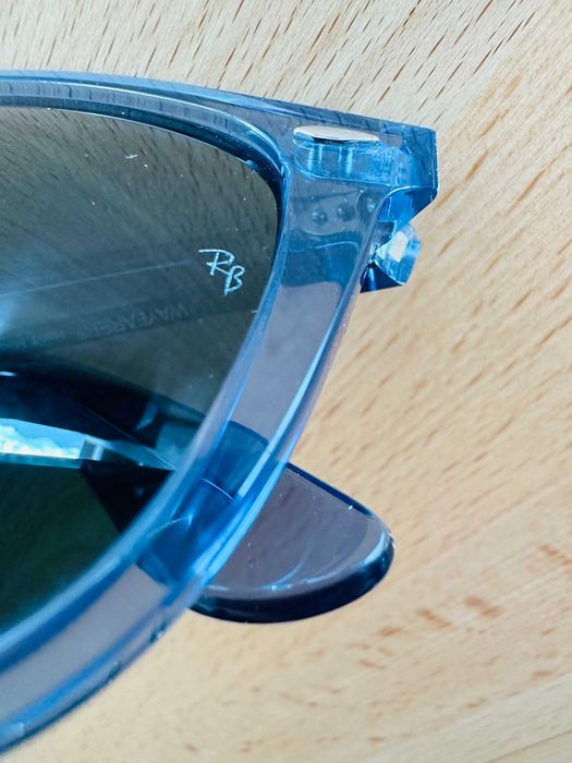 Ochelari soare RayBan RAY Ban Wayfarer Transparent Blue 54mm