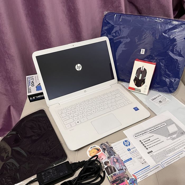 Продам ноутбук фирмы HP SSD-32GB RAM-4GB HDD-512GB N3060 бодрый