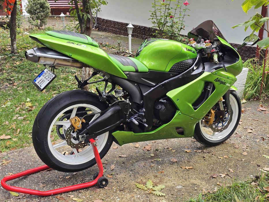 KAWASAKI NINJA ZX6R 636 2005 înmatriculat stare buna