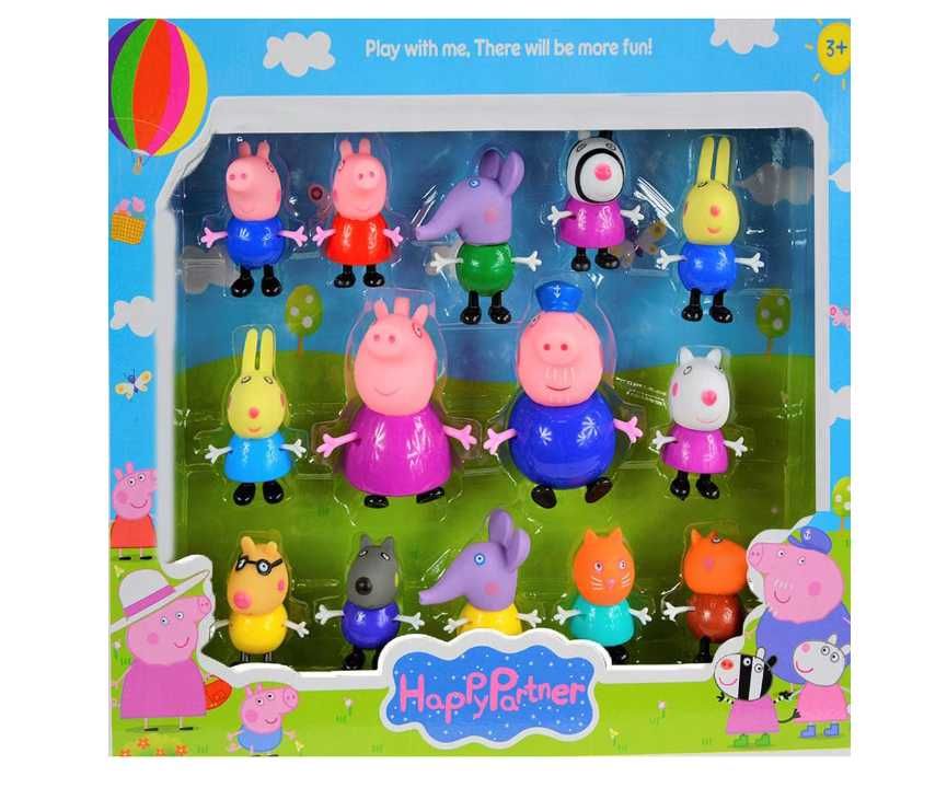 Голям комплект фигурки Пепа Пиг Peppa Pig 14 фигурки