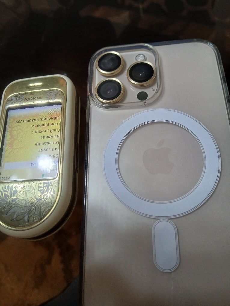 Assalom alekum telefon sotiladi Original Nokia 7373 Golden Flowers