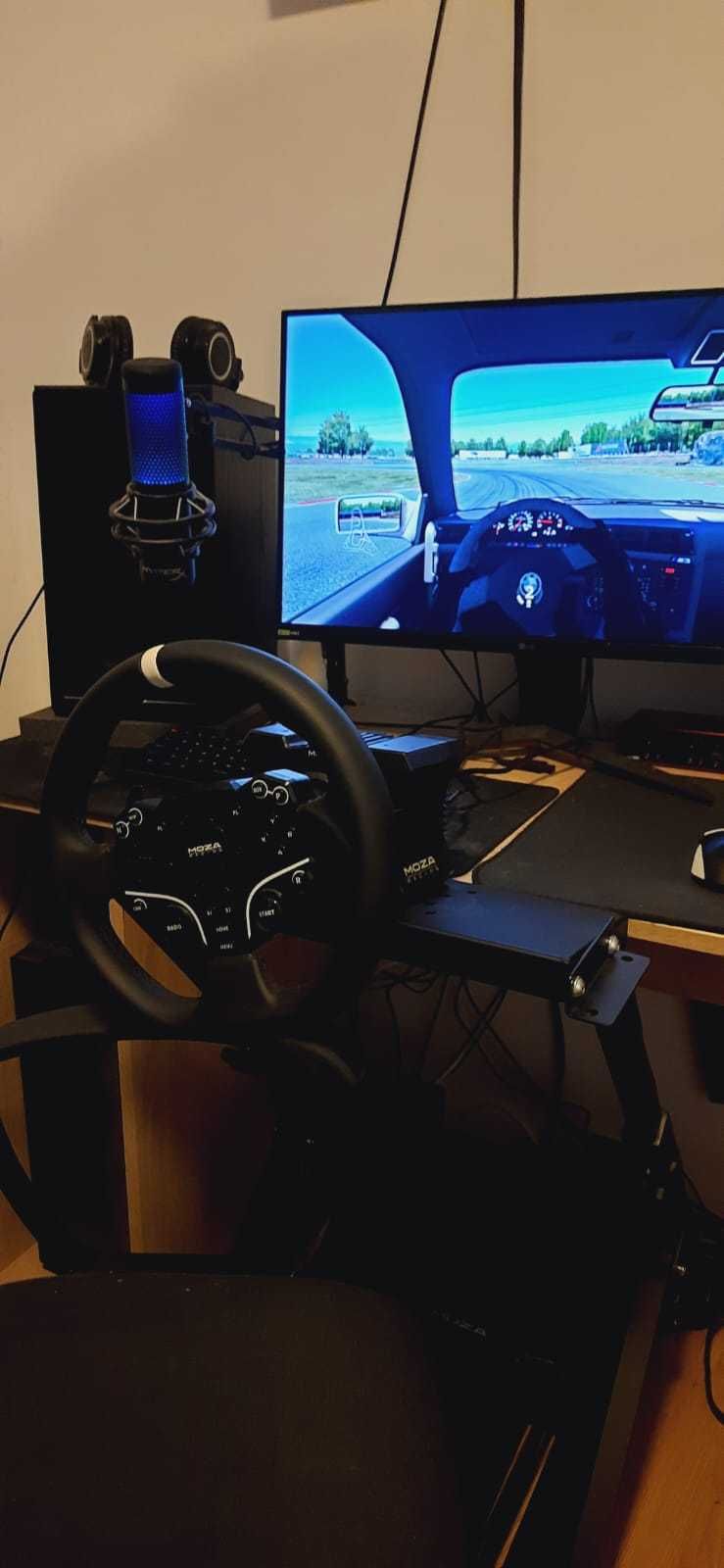 Volan Moza R5 DD Bundle + Stand Omega GT PRO