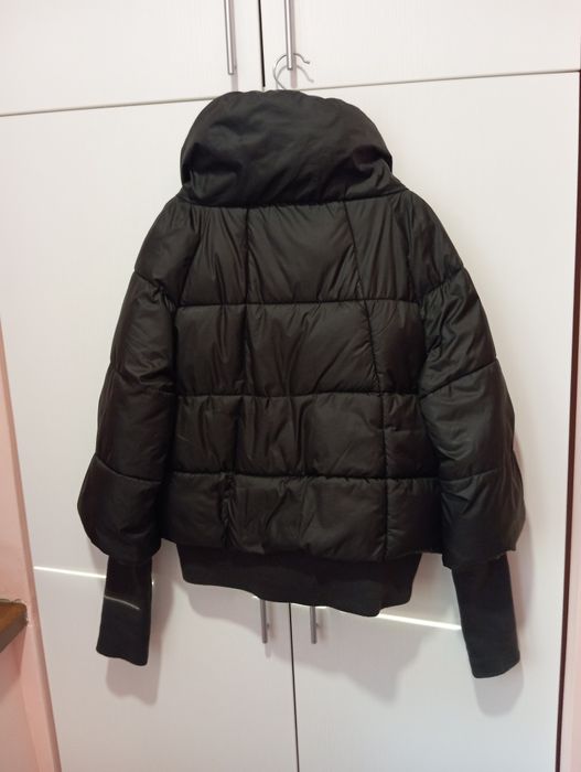 Дамско зимно яке с памучни ръкави