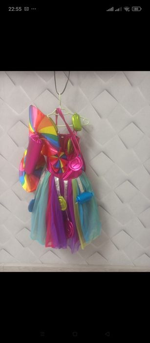 Карнавальное по платье карамелька