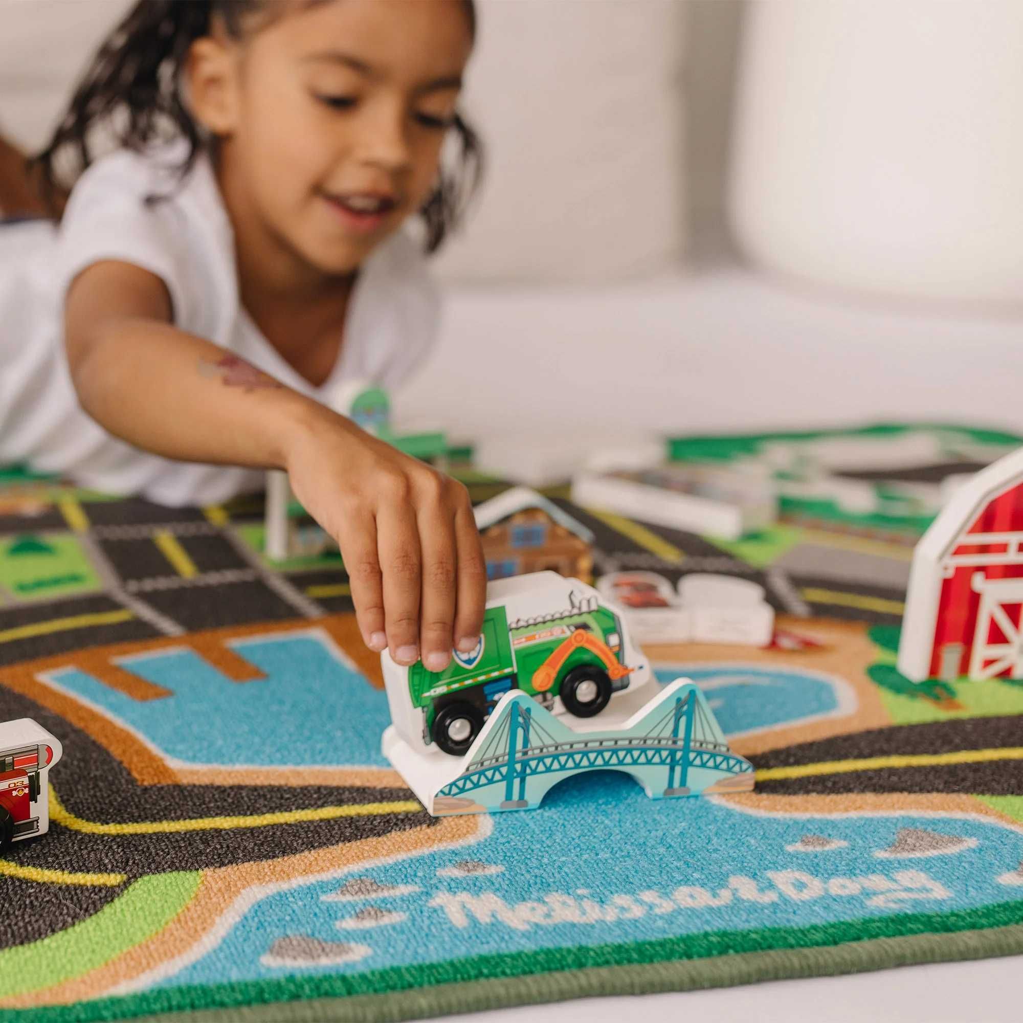 Килимче за игра с дървени фигурки Пес Патрул Melissa & Doug PAW PATROL