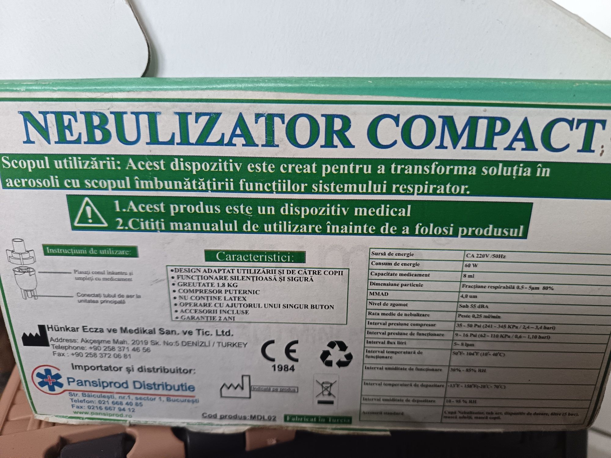 Nebulizator compact