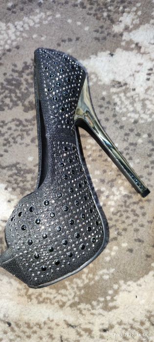 Дамски обувки с висок ток Fama pastor, 34/35 номер
