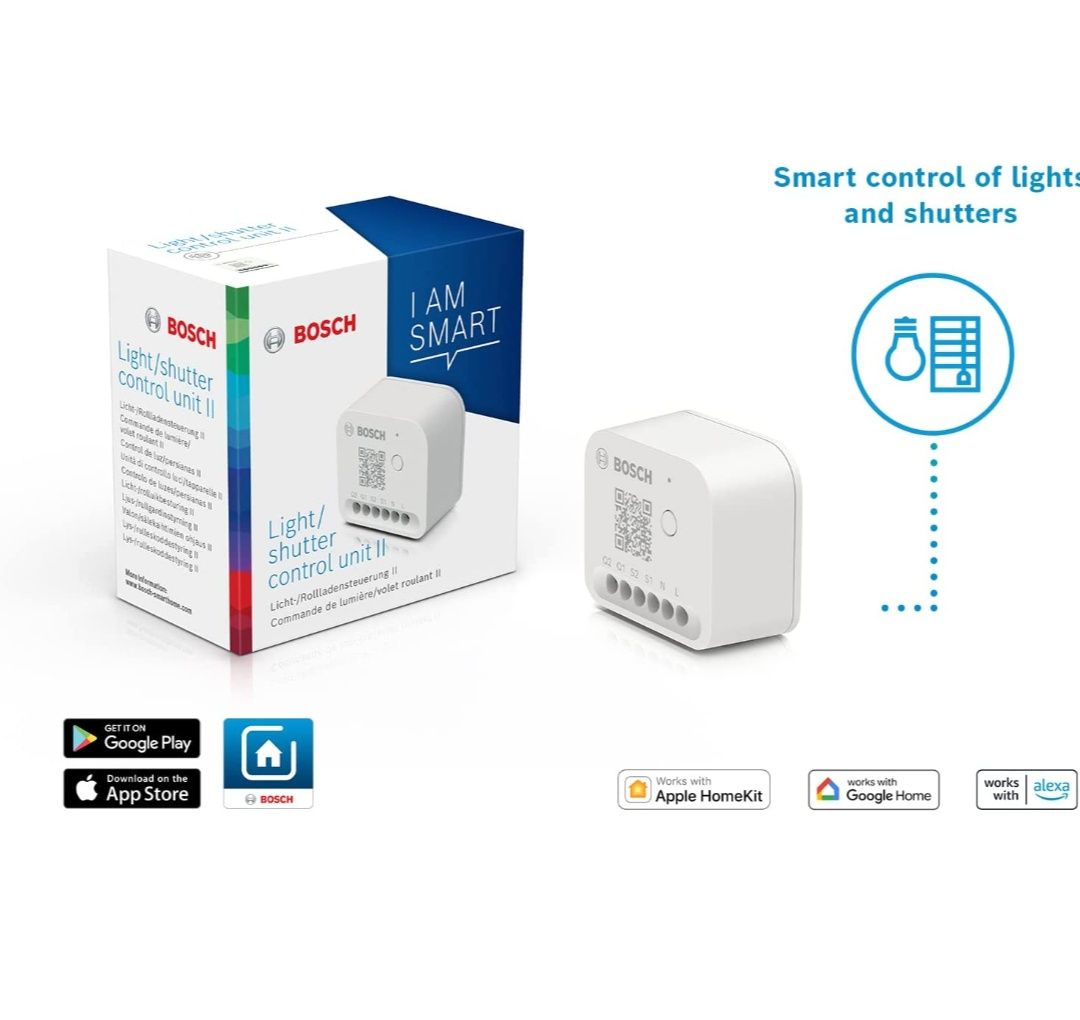 Bosch Smart Home Light/Shutter Control II pentru controlul luminii, ja