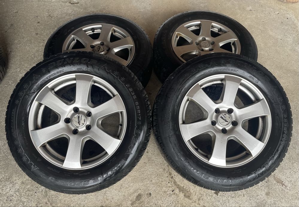 Jante+anvelope 17-M+S-5X112-Vw Tiguan !