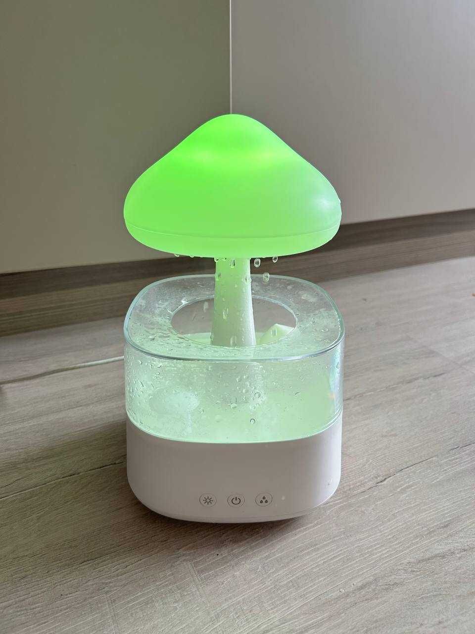 Овлажнител / Аромадифузор, Тип гъби, 7 цвята, Капацитет 450 ml.