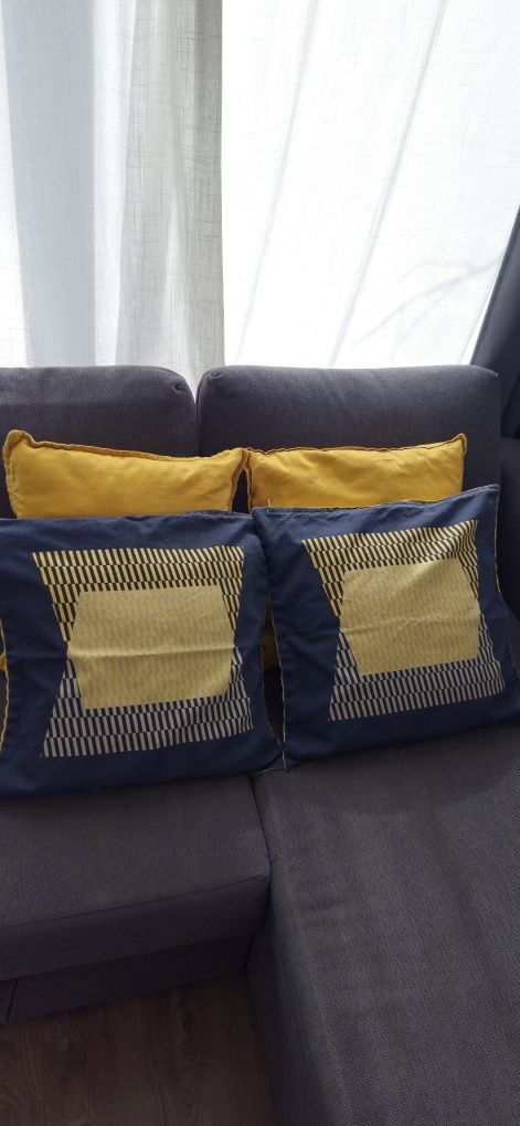 Стенни лампи Ikea, калъфки за възглавници