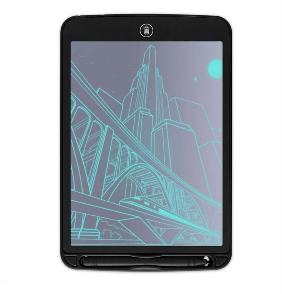 Tableta 12 LCD pentru copii de scris si desenat, buton stergere, NOU