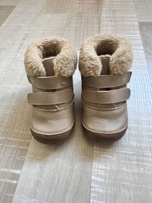 Бебешки боси обувки Колев и Колев + подарък