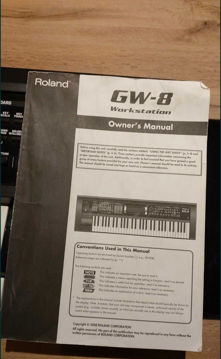 Roland GW 8 Workstation Version 2